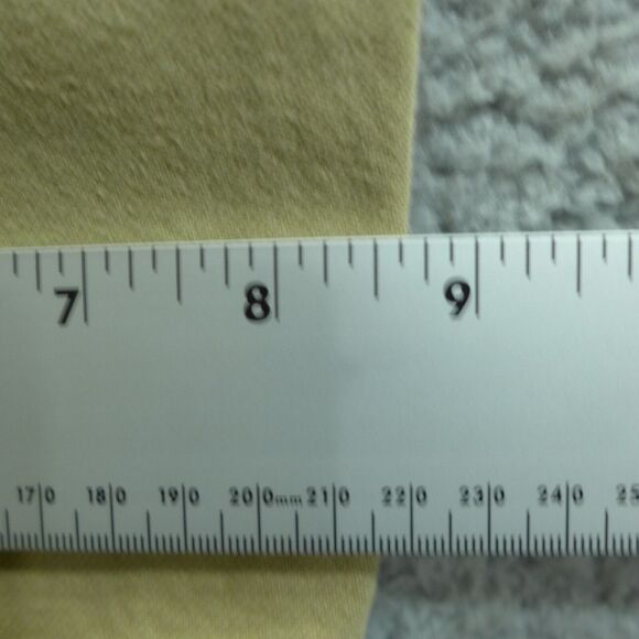 Levi's 501 Button Fly Beige Straight Leg Jeans Men's Size Tan Men's Size 34x30 - Picture 9 of 13